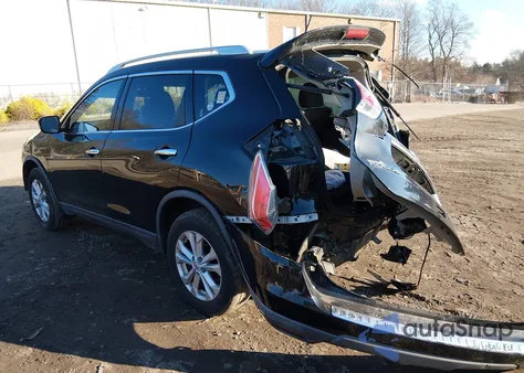 2016 Nissan Rogue Sv z USA, uszkodzony, nr VIN KNMAT2MV5GP663191